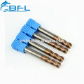 BFL Solid Carbide 4 Flute Square End Mill Tialn Coating D4*11*50*4F